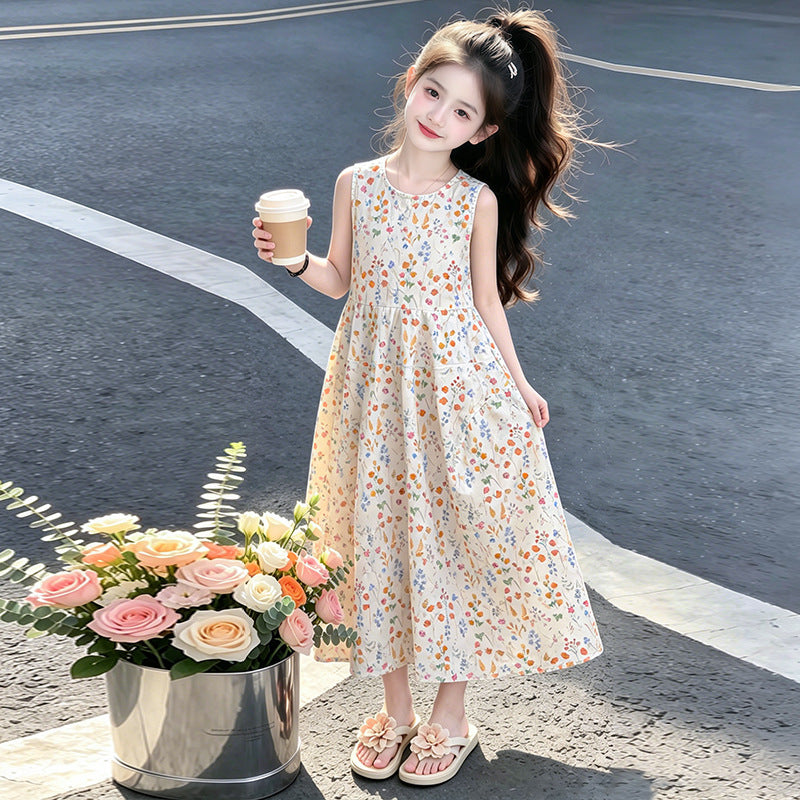 Girls' summer dress