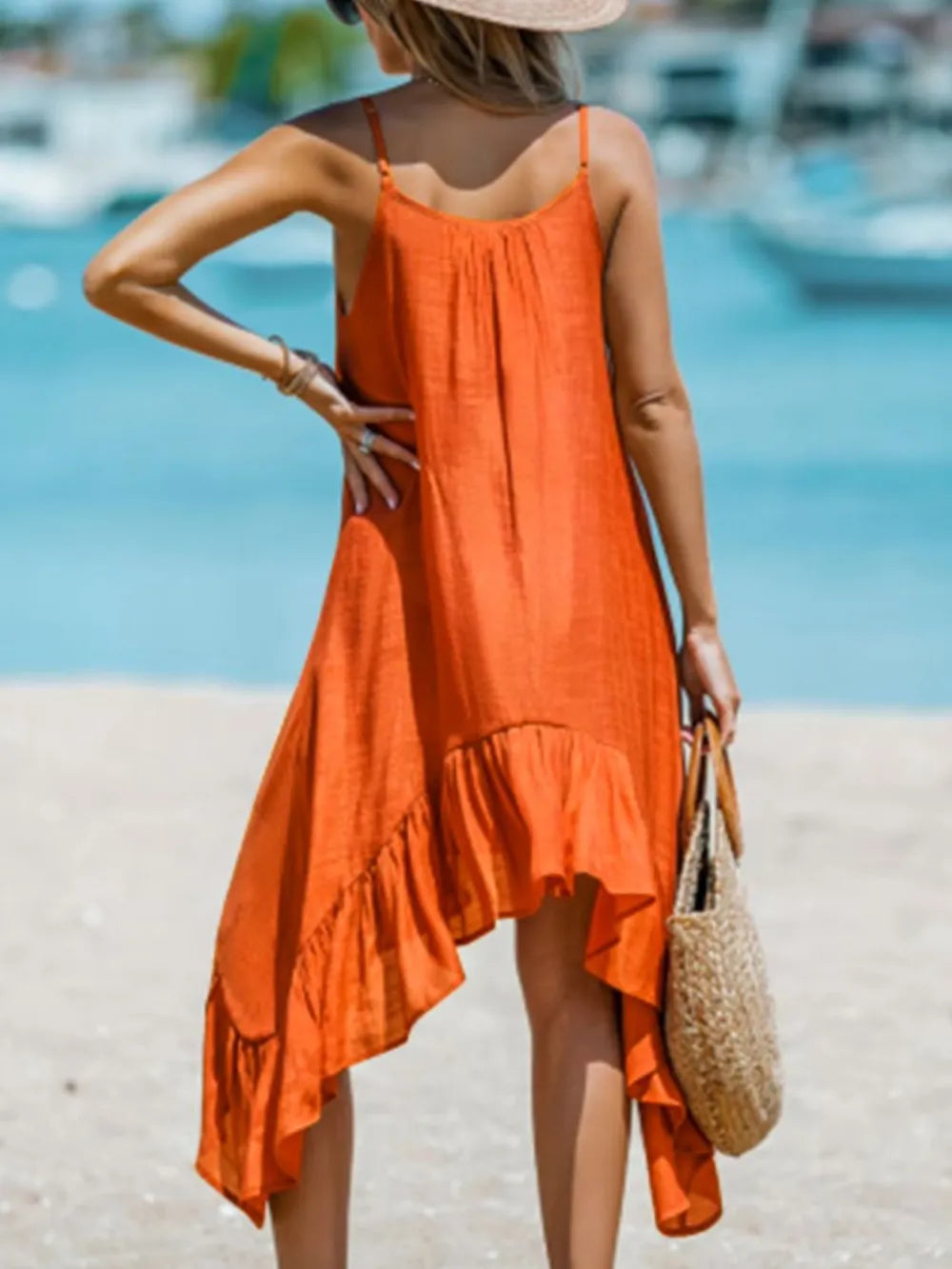 Summer casual irregular dress