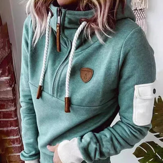 BUY Women's Solid Color Lapel Button Slim Fit Fit Blazer Online in United Kingdom - Styluxfusion