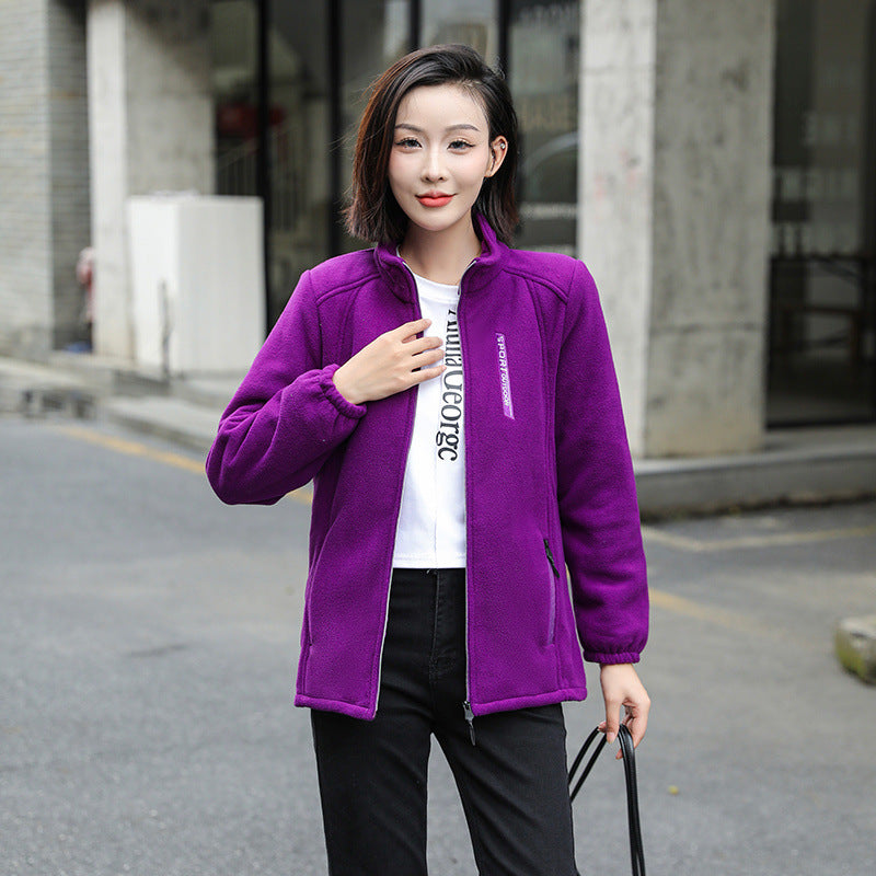 BUY Women's Solid Color Lapel Button Slim Fit Fit Blazer Online in United Kingdom - Styluxfusion