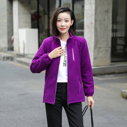 BUY Women's Solid Color Lapel Button Slim Fit Fit Blazer Online in United Kingdom - Styluxfusion