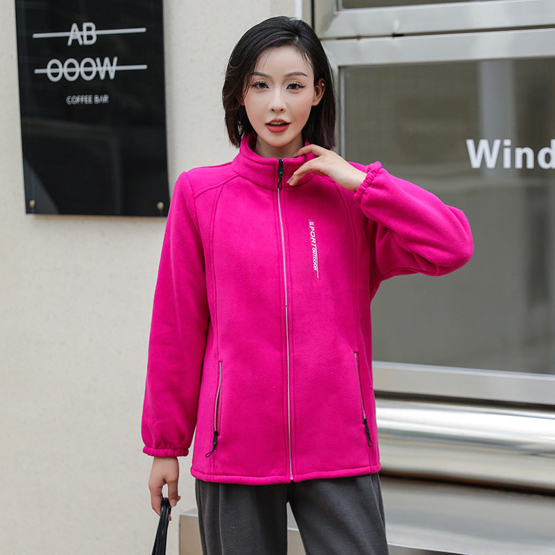 BUY Women's Solid Color Lapel Button Slim Fit Fit Blazer Online in United Kingdom - Styluxfusion