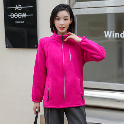 BUY Women's Solid Color Lapel Button Slim Fit Fit Blazer Online in United Kingdom - Styluxfusion