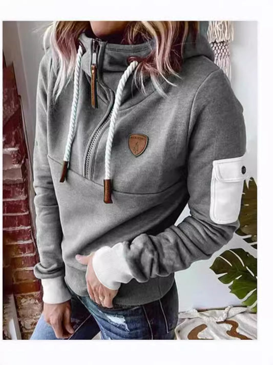 BUY Women's Solid Color Lapel Button Slim Fit Fit Blazer Online in United Kingdom - Styluxfusion