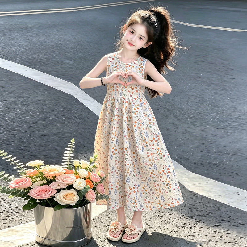 Girls' summer dress